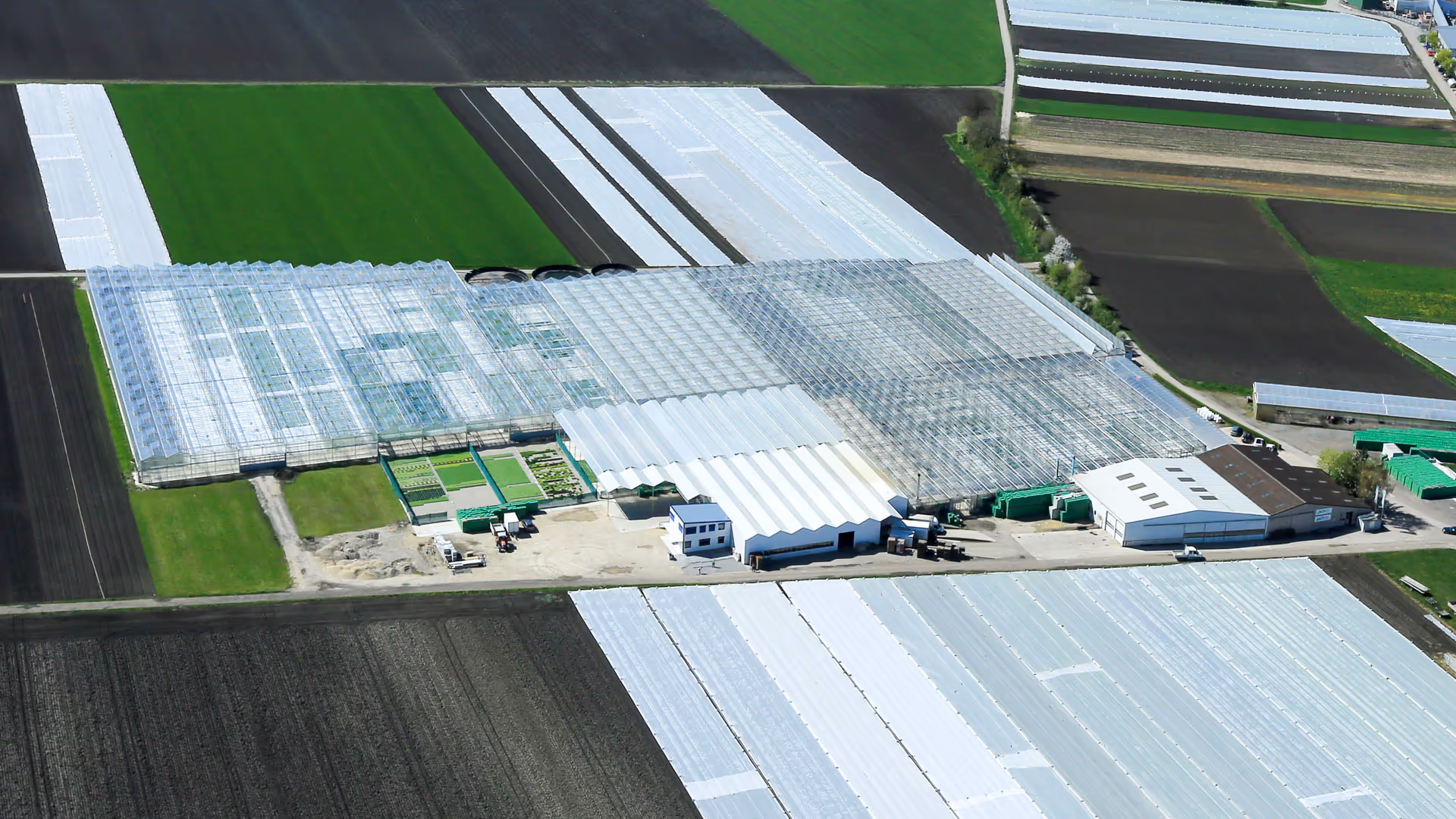 Luftaufnahme der SwissPlant GmbH