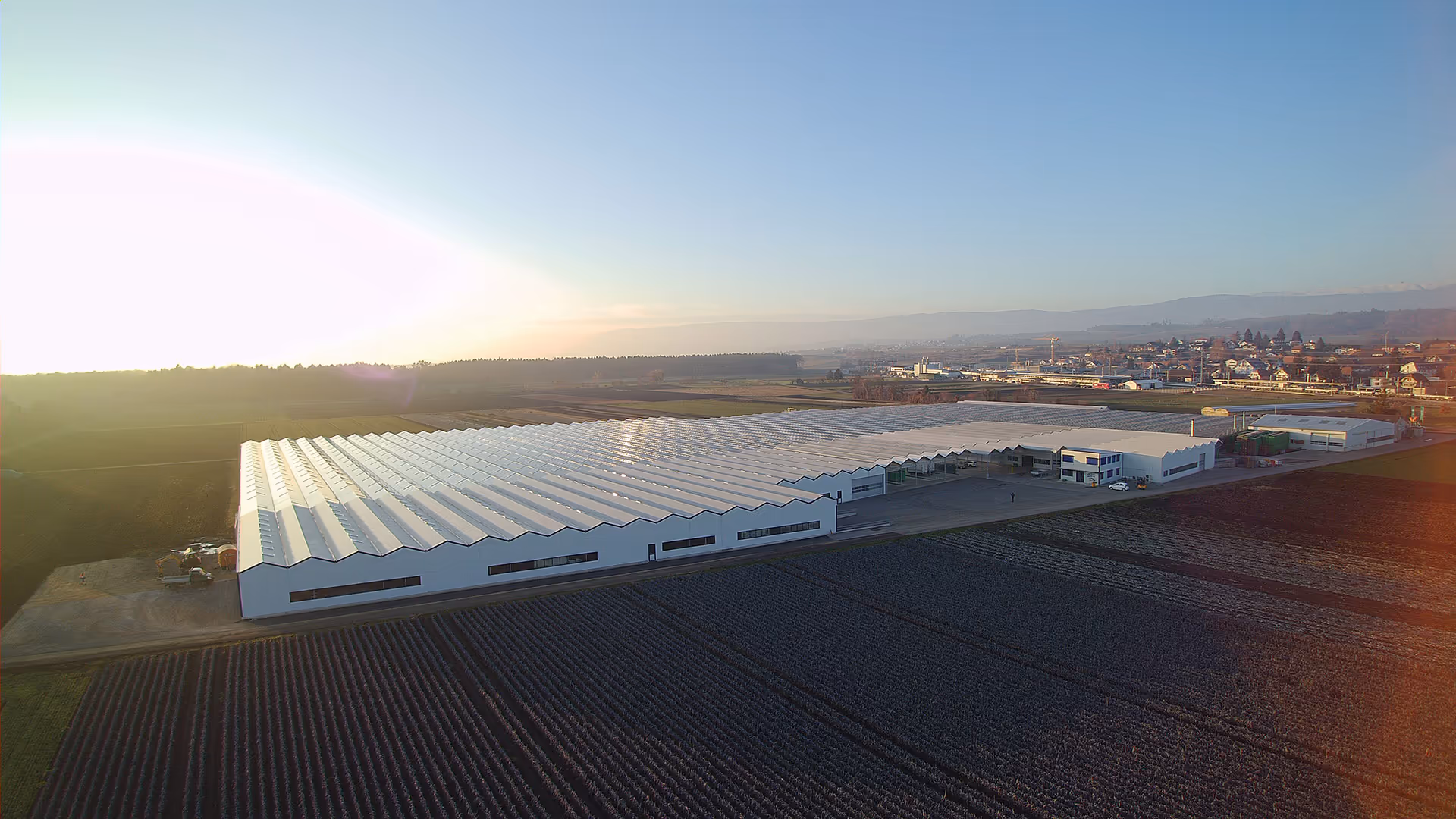 Luftaufnahme der SwissPlant GmbH